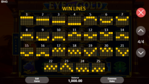Eye of Gold สล็อตค่าย BNG SLOT SLOT SLOTXO (5)