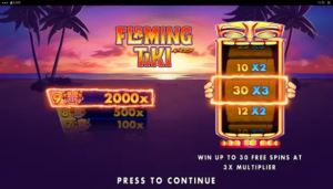 Flaming Tiki สล็อตค่าย Microgaming SLOT SLOTXO (1)