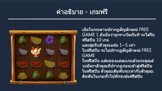 Fruito BAR ค่ายเกม Dragoon Soft สล็อต XO เว็บตรง