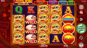 Golden Dancing Lion สล็อตค่าย BNG SLOT SLOT SLOTXO (1)
