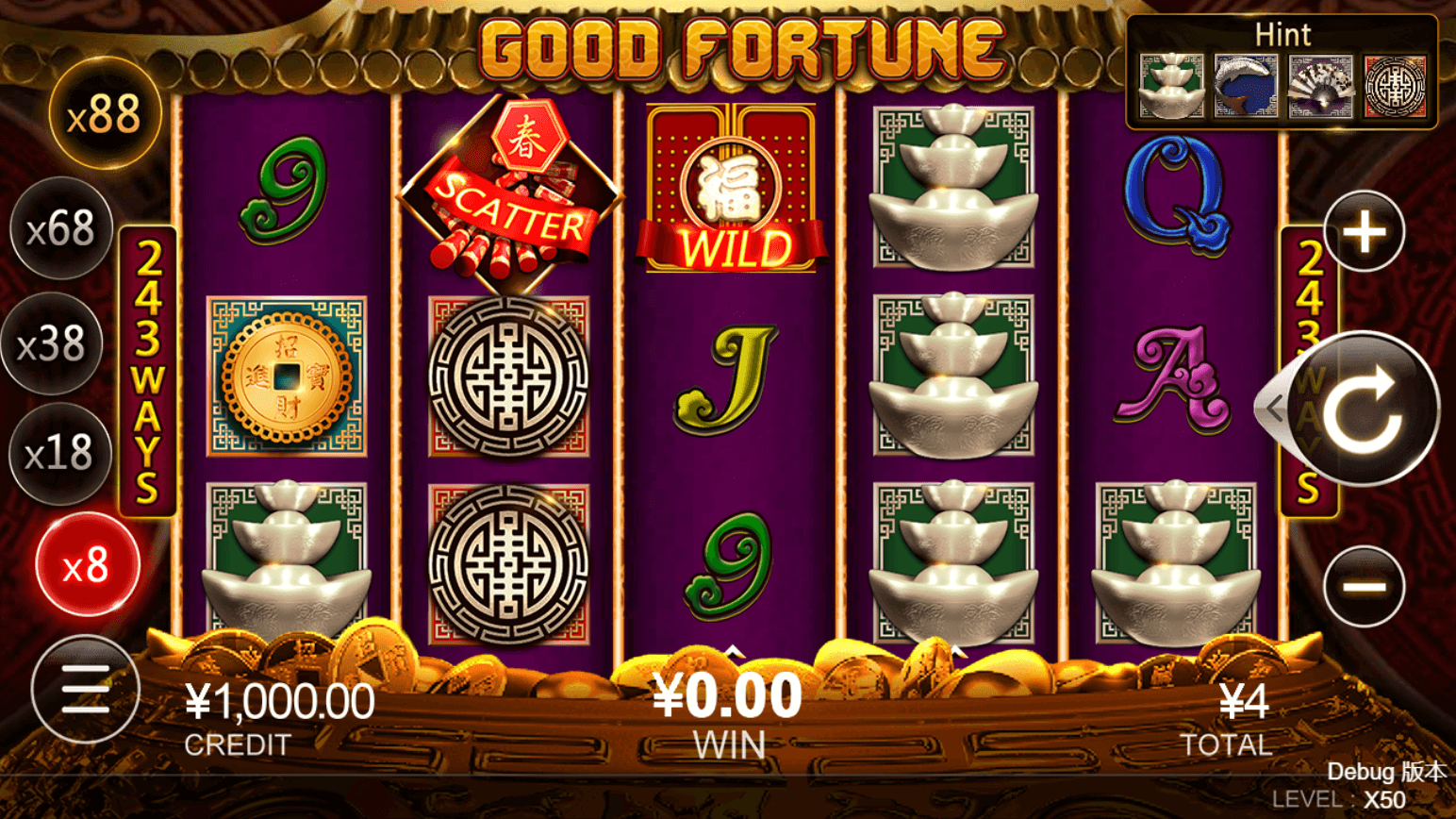 Good Fortune ทดลองเล่นสล็อต CQ9 slot xo pg