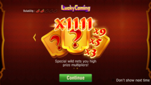Lucky Coming สล็อตค่าย JILI SLOT SLOT SLOTXO (2)
