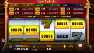 Lucky Goldbricks สล็อตค่าย JILI SLOT SLOT SLOTXO (4)