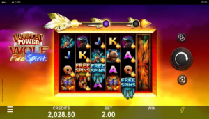 Magnificent Power Wolf Fire Spirit สล็อตค่าย Microgaming SLOT SLOTXO (1)