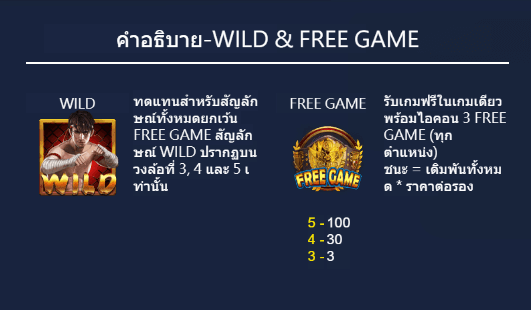 Muay Thai Dragoon Soft slotxo game แจกโบนัส