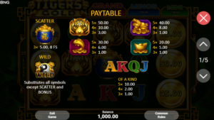 Tiger’s Gold สล็อตค่าย BNG SLOT SLOT SLOTXO (2)