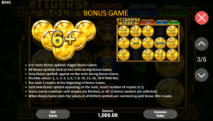 Tiger’s Gold สล็อตค่าย BNG SLOT SLOT SLOTXO (4)