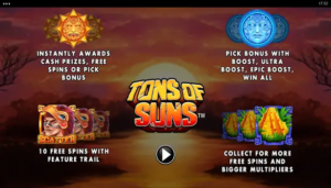 Tons of Suns สล็อตค่าย Microgaming SLOT SLOTXO (3)