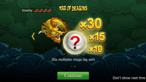War Of Dragons สล็อตค่าย JILI SLOT SLOT SLOTXO (2)