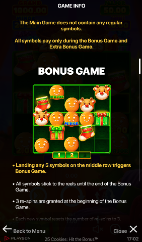 25 Cookies Hit the Bonus สล็อตค่าย Nextspin SLOT SLOTXO (7)