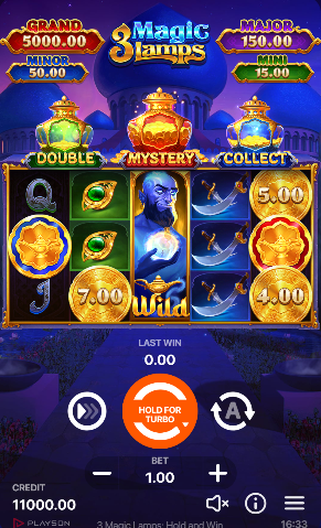 3 Magic Lamps Hold and Win สล็อตค่าย Nextspin SLOT SLOTXO (7)