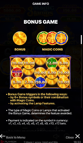 3 Magic Lamps Hold and Win สล็อตค่าย Nextspin SLOT SLOTXO (7)