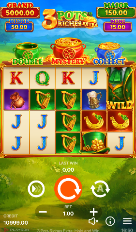 3 Pots Riches Extra Hold and Win สล็อตค่าย Nextspin SLOT SLOTXO (6)