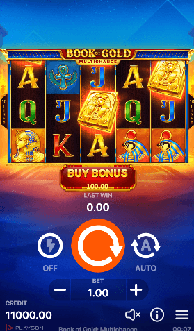 Book of Gold Multichance สล็อตค่าย Nextspin SLOT SLOTXO (1)