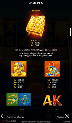 Book of Gold Multichance สล็อตค่าย Nextspin SLOT SLOTXO (3)