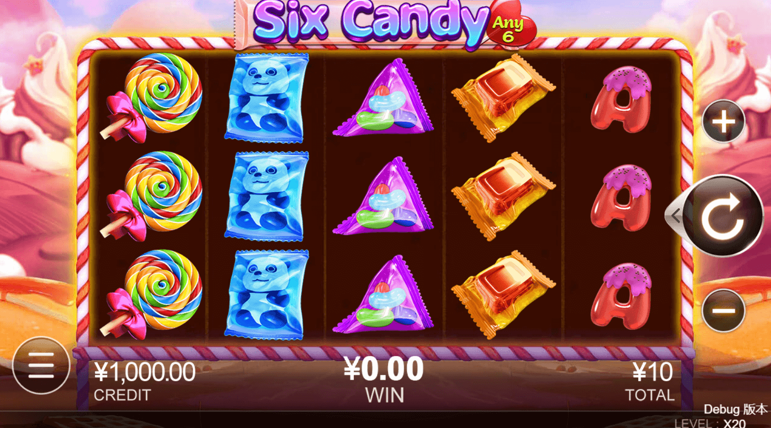 Six Candy CQ9 สล็อตแตกง่าย slotxo game