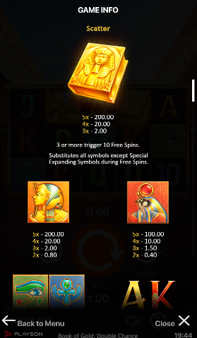 Book of Gold Double Chance สล็อตค่าย PLAYSON SLOT SLOTXO (5)