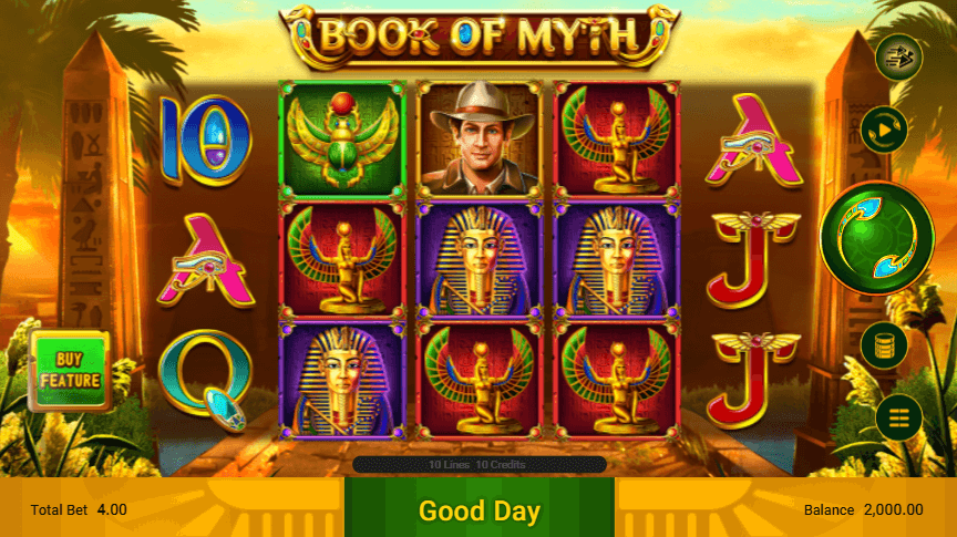 Book of Myth สล็อตค่าย SpadeGaming SLOT SLOTXO