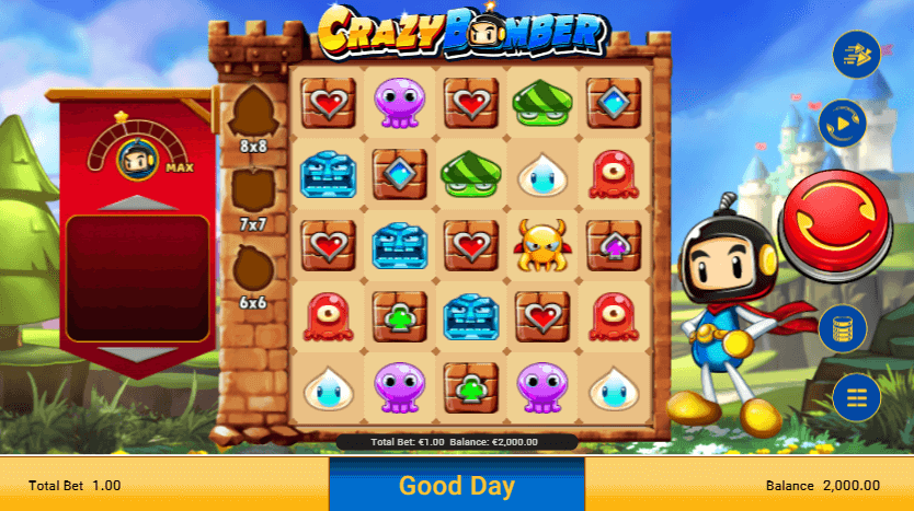 Crazy Bomber สล็อตค่าย SpadeGaming SLOT SLOTXO