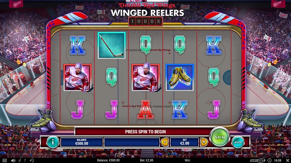 Detroit Red Wings Winged Reelers สล็อต Play’n Go เข้าสู่ระบบ สล็อต XO เว็บตรง