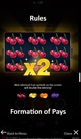 Fruits Jokers 20 Lines สล็อตค่าย PLAYSON SLOT SLOTXO (3)