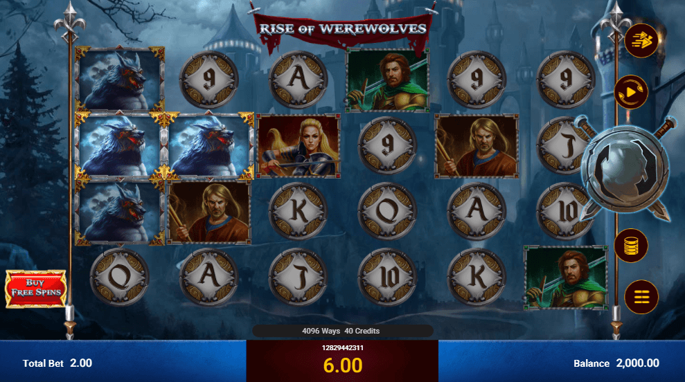 Rise of werewolves สล็อตค่าย SpadeGaming SLOT SLOTXO