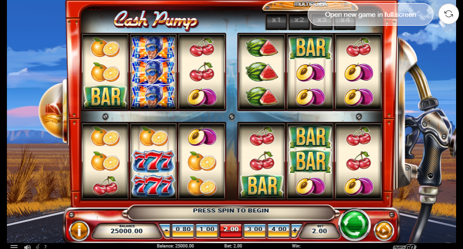 Cash Pump สล็อตค่าย Play’n Go SLOT SLOTXO