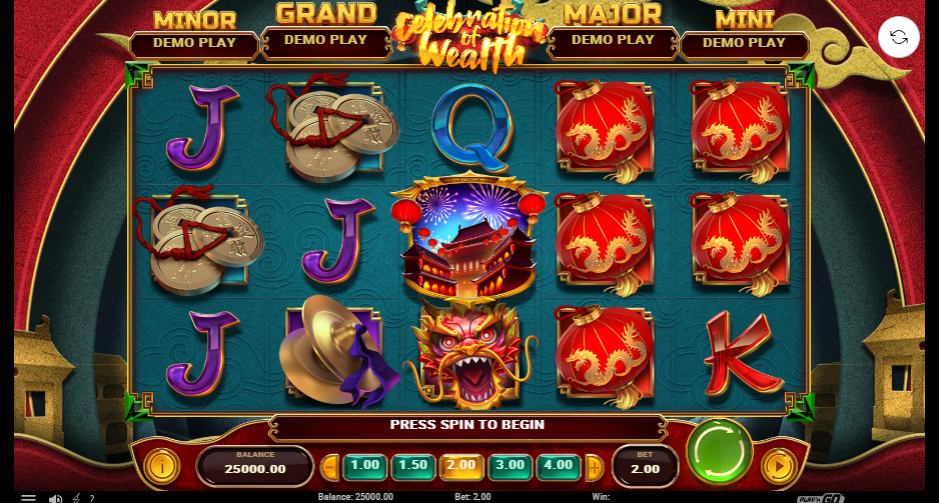 Celebration of Wealth สล็อตค่าย Play’n Go SLOT SLOTXO