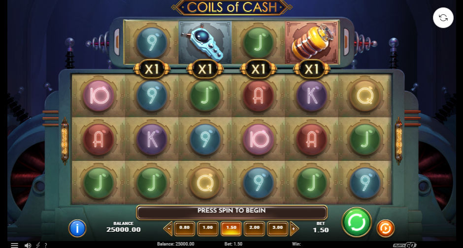 Coils of Cash สล็อตค่าย Play’n Go SLOT SLOTXO