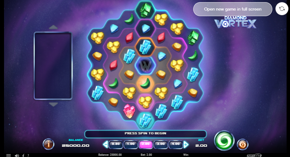 Diamond Vortex สล็อตค่าย Play’n Go SLOT SLOTXO
