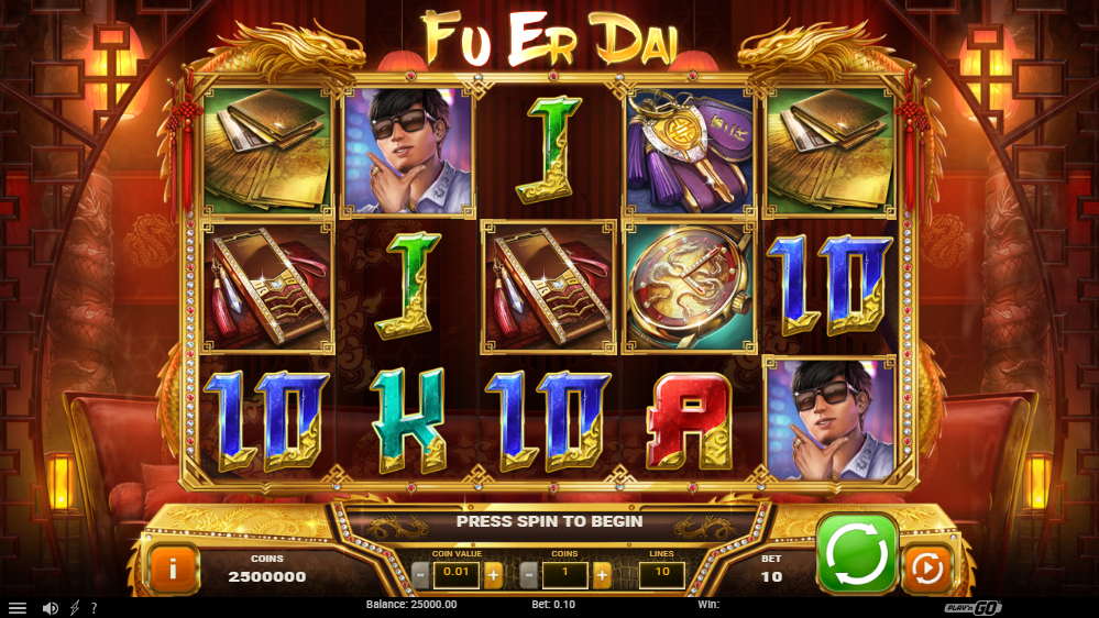 FU ER DAI สล็อตค่าย Play’n Go SLOT SLOTXO