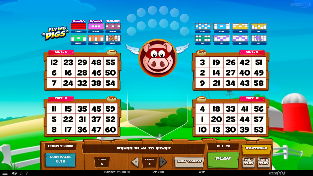 Flying Pigs สล็อตค่าย Play’n Go SLOT SLOTXO