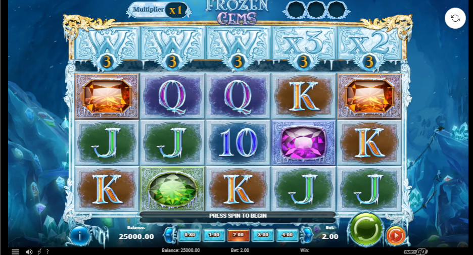 Frozen Gems สล็อตค่าย Play’n Go SLOT SLOTXO