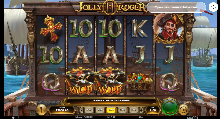Jolly Roger 2 สล็อตค่าย Play’n Go SLOT SLOTXO