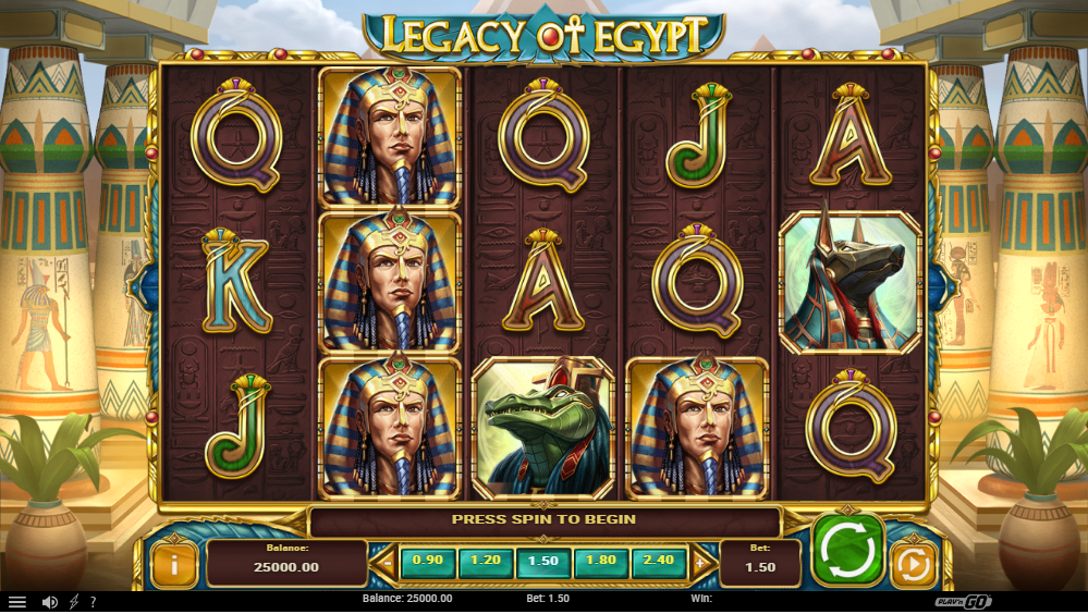 Legacy of Egypt สล็อตค่าย Play’n Go SLOT SLOTXO