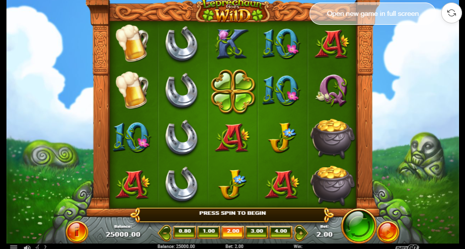 Leprechaun Goes Wild สล็อตค่าย Play’n Go SLOT SLOTXO