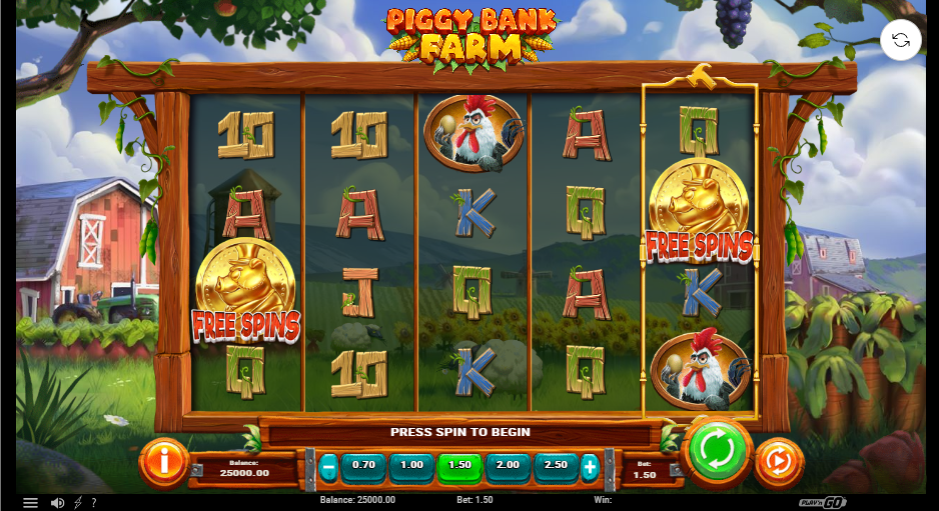 Piggy Bank Farm สล็อตค่าย Play’n Go SLOT SLOTXO