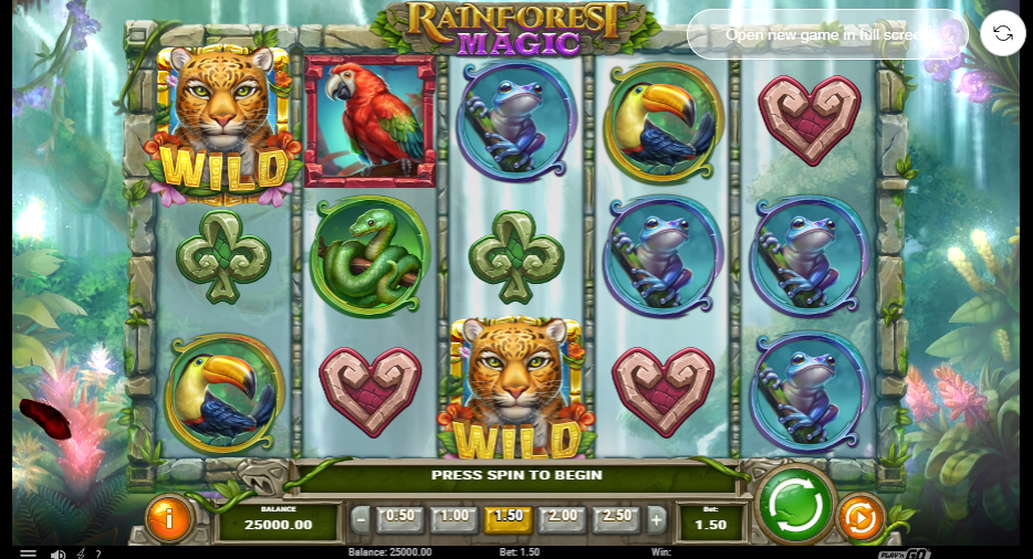 Rainforest Magic สล็อตค่าย Play’n Go SLOT SLOTXO