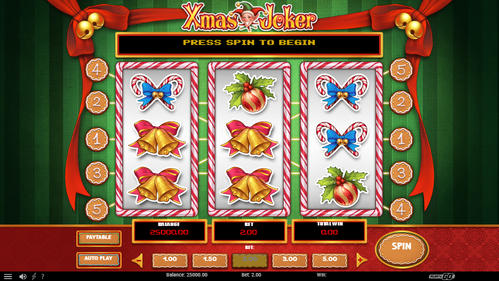 Xmas Joker สล็อตค่าย Play’n Go SLOT SLOTXO